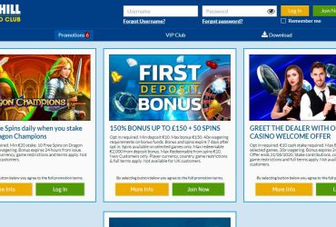 William Hill Kaszinó Bónuszok